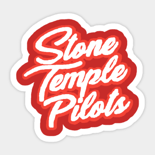 Red Temple Sticker